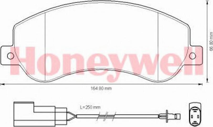 BENDIX 573275B - Комплект спирачно феродо, дискови спирачки vvparts.bg