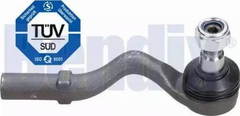 BENDIX 040738B - Накрайник на напречна кормилна щанга vvparts.bg