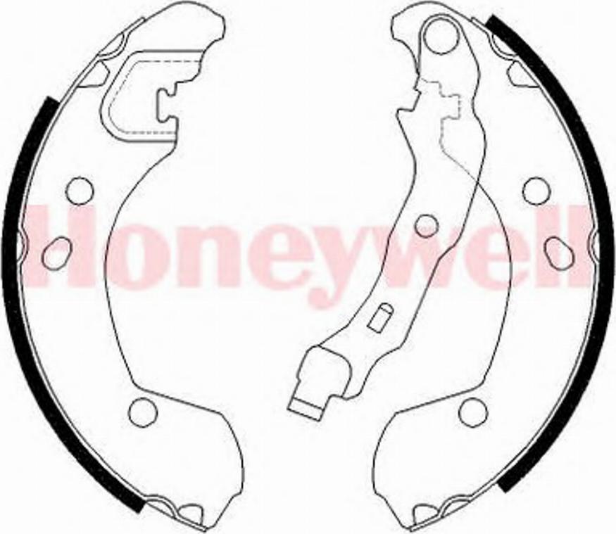 BENDIX 362459B - Комплект спирачна челюст vvparts.bg