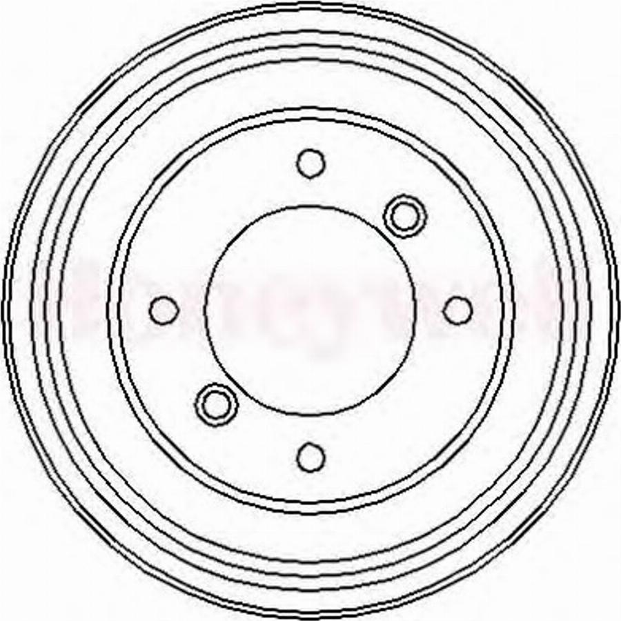 BENDIX 329046 B - Спирачен барабан vvparts.bg