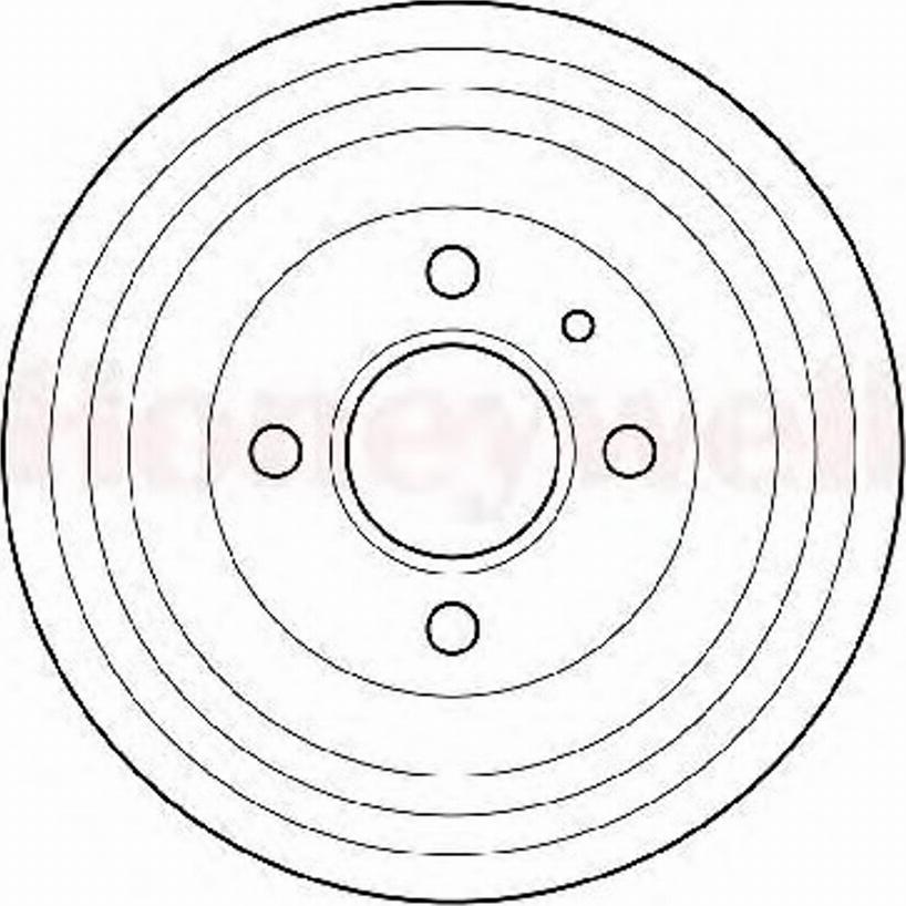 BENDIX 329180 B - Спирачен барабан vvparts.bg