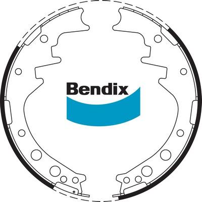 Bendix-AU BS1405 - Комплект спирачна челюст vvparts.bg