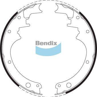 Bendix-AU BS1597 - Комплект спирачна челюст vvparts.bg