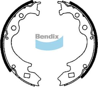 Bendix-AU BS1585 - Комплект спирачна челюст vvparts.bg