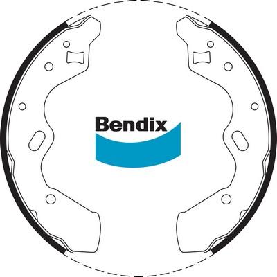 Bendix-AU BS1694 - Комплект спирачна челюст vvparts.bg