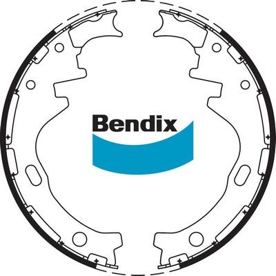 Bendix-AU BS1612 - Комплект спирачна челюст vvparts.bg