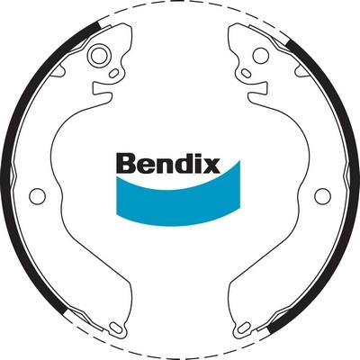 Bendix-AU BS1681 - Комплект спирачна челюст vvparts.bg
