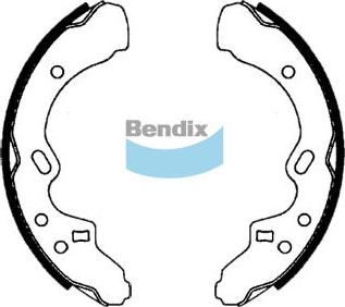 Bendix-AU BS1637 - Комплект спирачна челюст vvparts.bg