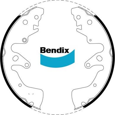 Bendix-AU BS1861 - Комплект спирачна челюст vvparts.bg