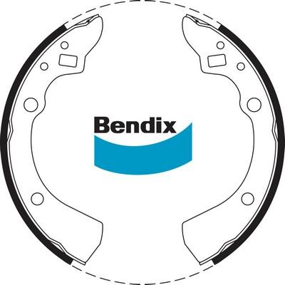 Bendix-AU BS1394 - Комплект спирачна челюст vvparts.bg