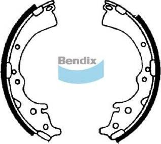 Bendix-AU BS1396 - Комплект спирачна челюст vvparts.bg