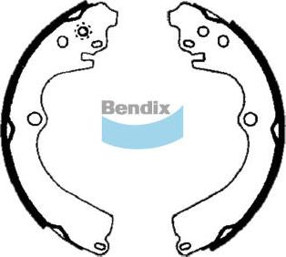 Bendix-AU BS1730 - Комплект спирачна челюст vvparts.bg