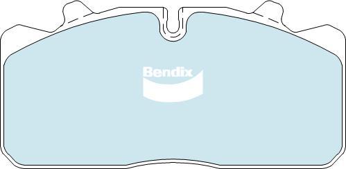 Bendix-AU CVP032 PT - Комплект спирачно феродо, дискови спирачки vvparts.bg