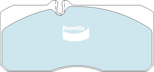 Bendix-AU CVP021 PT - Комплект спирачно феродо, дискови спирачки vvparts.bg