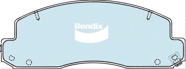 Bendix-AU CVP1293 PTHD - Комплект спирачно феродо, дискови спирачки vvparts.bg