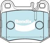 Bendix-AU DB1461 EURO+ - Комплект спирачно феродо, дискови спирачки vvparts.bg