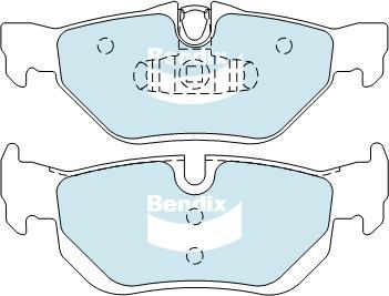 Bendix-AU DB1858 EURO+ - Комплект спирачно феродо, дискови спирачки vvparts.bg