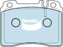 Bendix-AU DB1394 EURO+ - Комплект спирачно феродо, дискови спирачки vvparts.bg