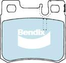 Bendix-AU DB1321 EURO+ - Комплект спирачно феродо, дискови спирачки vvparts.bg