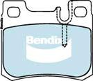 Bendix-AU DB1296 EURO+ - Комплект спирачно феродо, дискови спирачки vvparts.bg