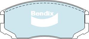 Bendix-AU DB1277 GCT - Комплект спирачно феродо, дискови спирачки vvparts.bg