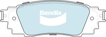 Bendix-AU DB2469 4WD - Комплект спирачно феродо, дискови спирачки vvparts.bg