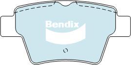 Bendix-AU DB2044 EURO+ - Комплект спирачно феродо, дискови спирачки vvparts.bg