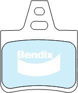 Bendix-AU DB2013 HD - Комплект спирачно феродо, дискови спирачки vvparts.bg