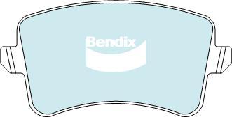 Bendix-AU DB2185 EURO+ - Комплект спирачно феродо, дискови спирачки vvparts.bg