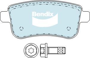 Bendix-AU DB2277 EURO+ - Комплект спирачно феродо, дискови спирачки vvparts.bg