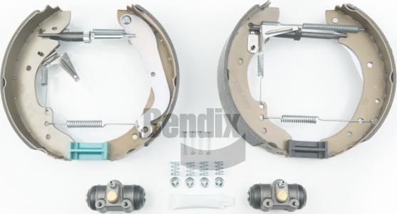 BENDIX Braking BXK1020 - Комплект спирачна челюст vvparts.bg