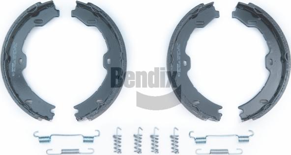 BENDIX Braking BXS1146 - Комплект спирачна челюст, ръчна спирачка vvparts.bg