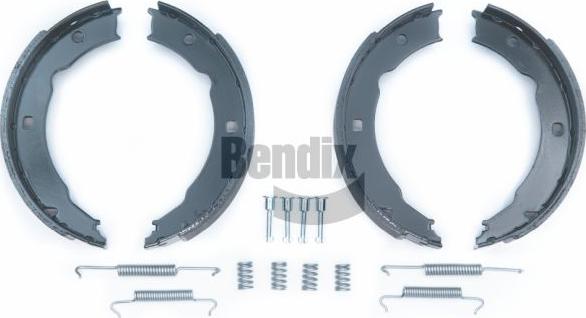 BENDIX Braking BXS1118 - Комплект спирачна челюст, ръчна спирачка vvparts.bg