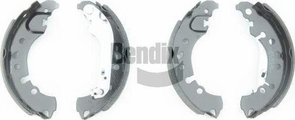 BENDIX Braking BXS1120 - Комплект спирачна челюст, ръчна спирачка vvparts.bg