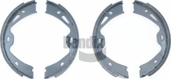 BENDIX Braking BXS1304 - Комплект спирачна челюст, ръчна спирачка vvparts.bg