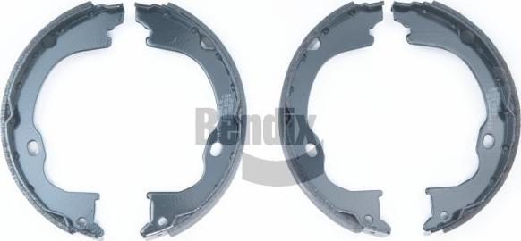 BENDIX Braking BXS1253 - Комплект спирачна челюст, ръчна спирачка vvparts.bg