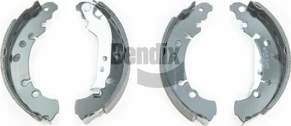 BENDIX Braking BXS1261 - Комплект спирачна челюст vvparts.bg