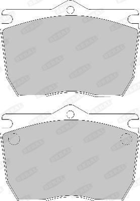 Beral 2901828004034754 - Комплект спирачно феродо, дискови спирачки vvparts.bg