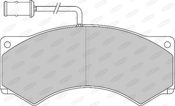 Beral 2902423004117213 - Комплект спирачно феродо, дискови спирачки vvparts.bg