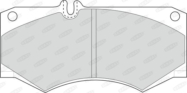 Beral 2978418004017204 - Комплект спирачно феродо, дискови спирачки vvparts.bg