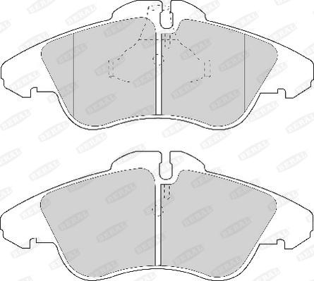 Beral 2157619004045073 - Комплект спирачно феродо, дискови спирачки vvparts.bg