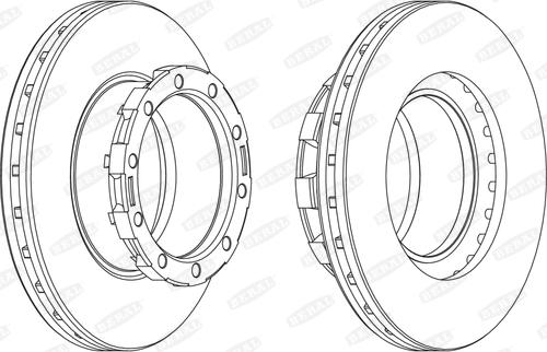 Lemförder 30687 01 - Спирачен диск vvparts.bg