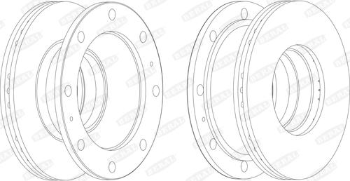 Beral BCR106A - Спирачен диск vvparts.bg