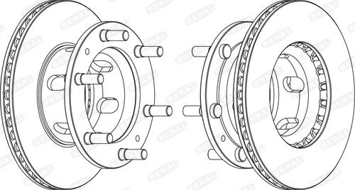 Beral BCR108A - Спирачен диск vvparts.bg