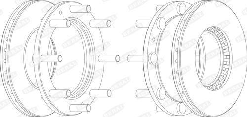 Beral BCR107A - Спирачен диск vvparts.bg