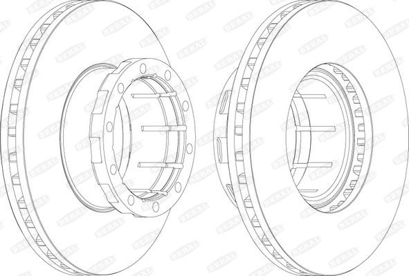 Textar 93058100 - Спирачен диск vvparts.bg