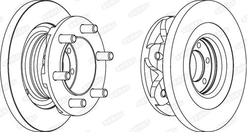 Beral BCR139A - Спирачен диск vvparts.bg