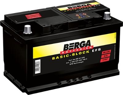 BERGA 5805000807902 - Стартов акумулатор vvparts.bg