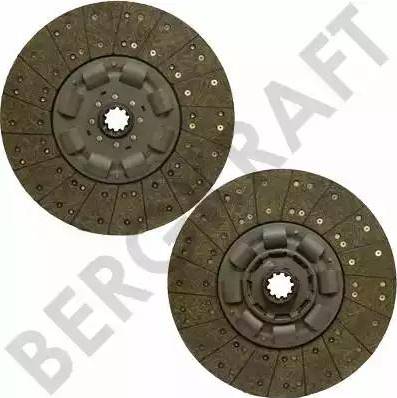 BergKraft BK9704832 - Диск на съединителя vvparts.bg