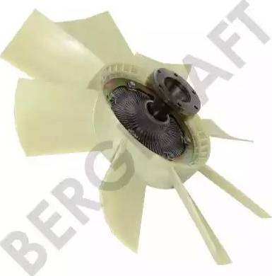 BergKraft BK14153FC - Съединител, вентилатор на радиатора vvparts.bg